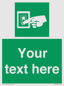 Custom Light Switch Sign